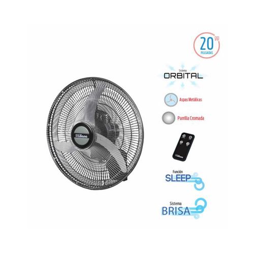 VENTILADOR DE PARED LILIANA 20" VWC2016 CROMADO