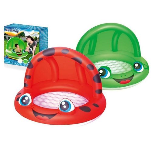 PILETA BESTWAY INFLABLE C/TECHO 52189 ANIMALES