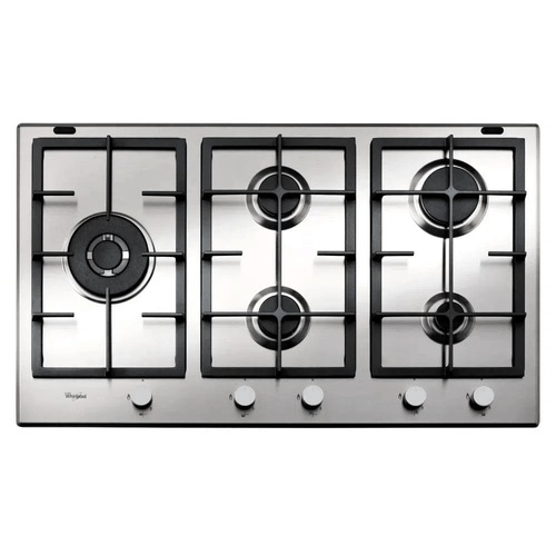 ANAFE WHIRLPOOL GMA9522X A GAS 5 HORN INOX