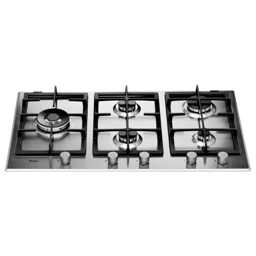 ANAFE WHIRLPOOL GMA9522X A GAS 5 HORN INOX