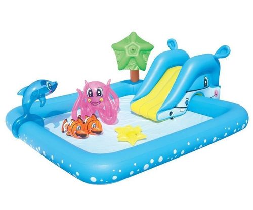 PILETA BESTWAY SPRAY CENTRO DE JUEGOS INFLABLE 53052