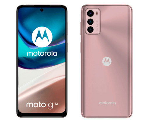 CELULAR MOTOROLA G42 ROSA 4+128GB