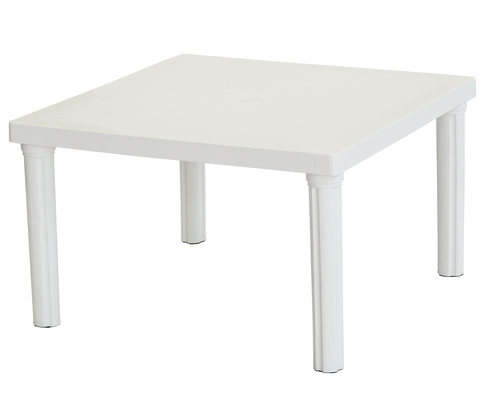 MESA VOSS 2000 RATONA JARDIN BARI 75X75 BLANCA