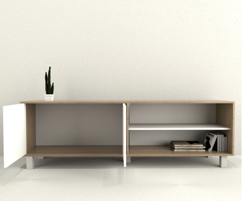 MESA TV TABLE´S ART.4100 OLMO F./EVEREST 1.80