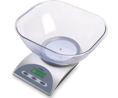 BALANZA DE COCINA ASPEN BC-220 SILVER  EK3250 CAM