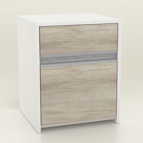 MESA DE LUZ TEEN PERGAMINO MUEBLES BLANCO / HELSINKI