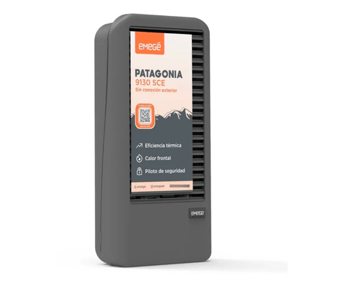 CALEFACTOR EMEGE 9130 SCE PATAGONIA 3000 MULTIGAS