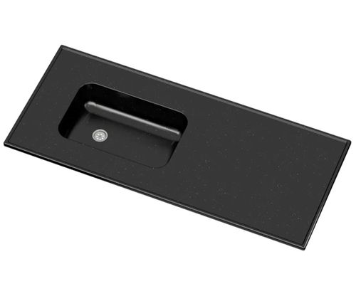 MESADA DURAFORT 1.40 x 0.60 S/ ZOC. FIBRO NEGRO