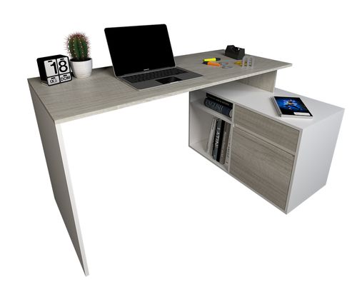 ESCRITORIO TABLES CON MUEBLE BAJO ART 3048