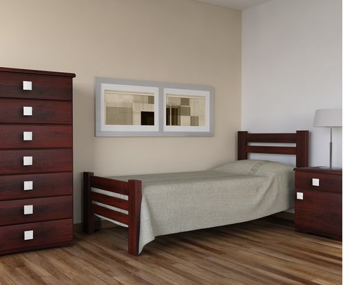 CAMA INMACOL 0.80 PACIFICO CAOBA 202