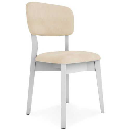 SILLA EYRA BLANCA PERGAMINO MUEBLES