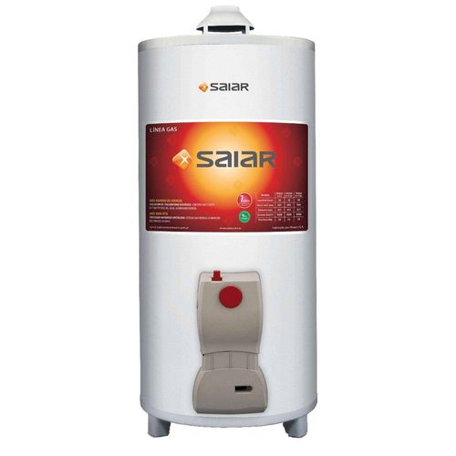 TERMOTANQUE A GAS SAIAR 80 LTS CONEXION SUPERIOR