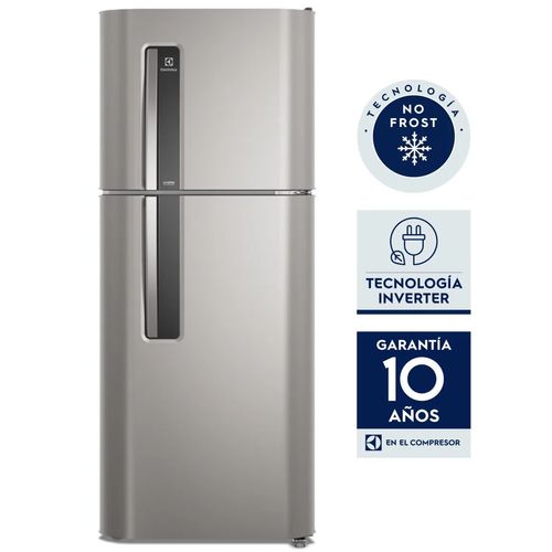 HELADERA ELECTROLUX HENI 3000P PLATA NO FROST 260LT