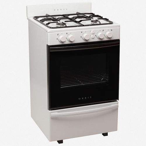 COCINA ORBIS 858BC4 BLANCA MG LINEA PLANA