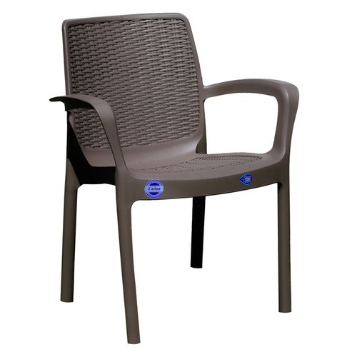 SILLA VOSS 2000 GUINEA ESTILO RATTAN CAPUCHINO