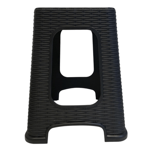 BANQUETA GARDEN LIFE RATTAN CERDEÑA F705001 NEGRO