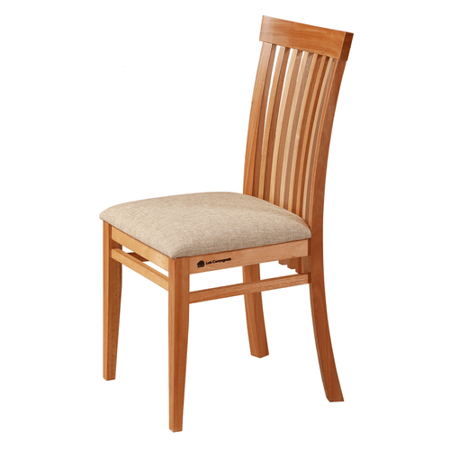 SILLA JULIANA LC NATURAL CHENILLE BEIGE