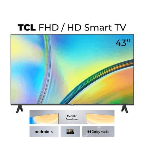 SMART T.V 43" TCL LED L43S5400-F FHD