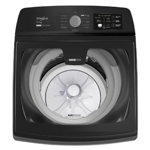 LAVARROPAS WHIRLPOOL WWH10AT 10KG TITANIO CARGA SUPERIOR