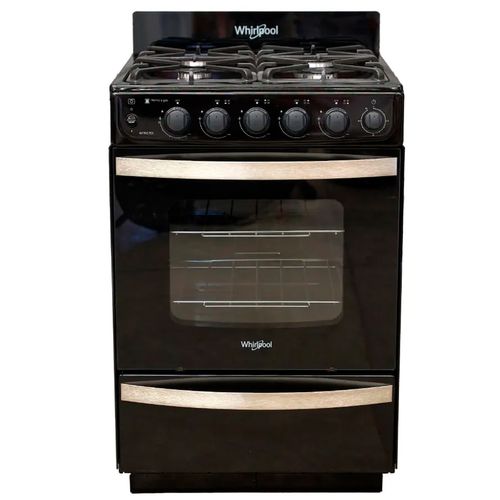 COCINA WHIRLPOOL WFN57DI HIERRO NEGRA GN 56CM