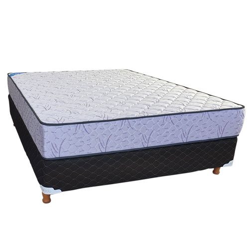 CONJUNTO SOMMIER TOPACIO ESMERALDA 1.40 X 1.90