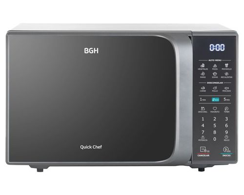 MICROONDAS BGH B120DS20 20LTS DIGITAL SILVER