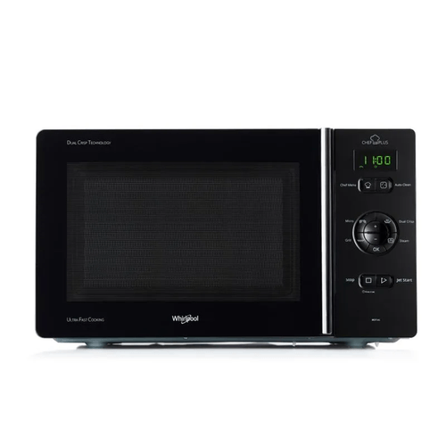 MICROONDAS WHIRLPOOL MCP346SL 25L NEGRO/PLATEADO