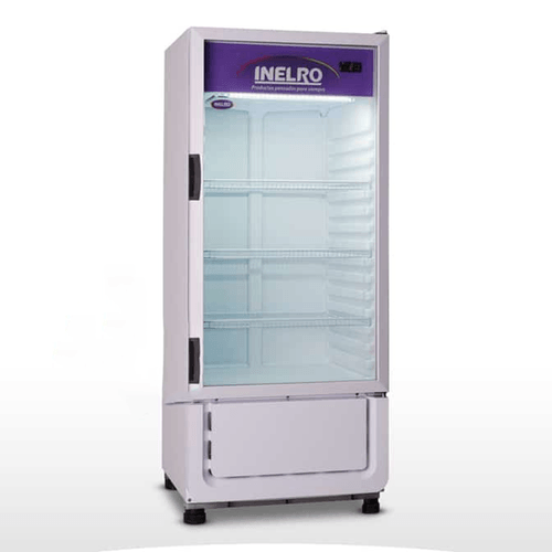 EXHIBIDORA VERTICAL INELRO MT-12 BLANCA 310LT