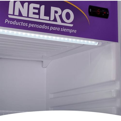 EXHIBIDORA VERTICAL INELRO MT-12 BLANCA 310LT