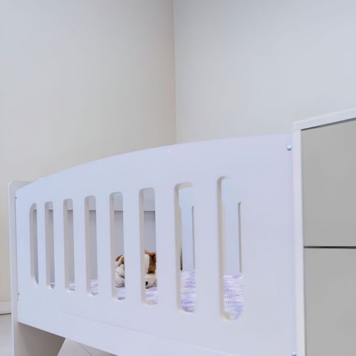 CUNA GIO FUNCIONAL BLANCO/GRIS PERGAMINO MUEBLES