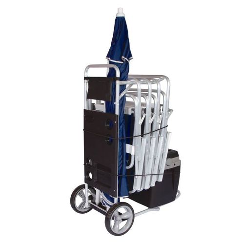COMBO MOR CARRITO PORTA REPOSERAS + 4 REPOSERAS SUMMER + CONSERVADORA 34L