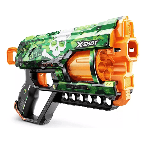 PISTOLA LANZA DARDOS X-SHOT SKINS GRIEFER 36561