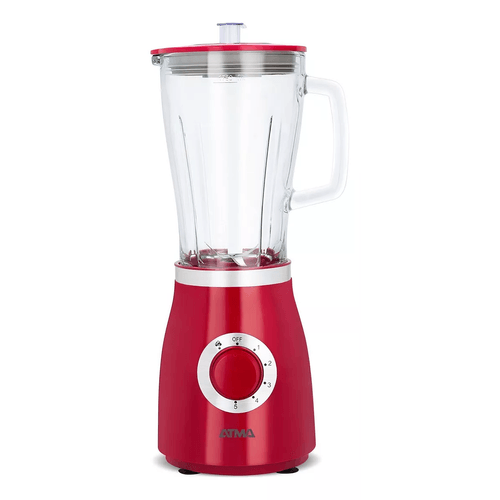 LICUADORA ATMA LV24R1AP DE VASO ROJA 500W