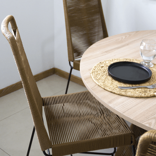 SILLA TULUM MARRON MS-T01 MIL SILLAS