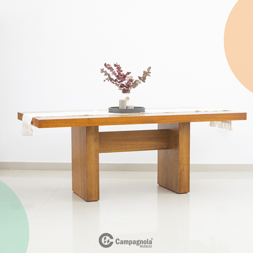 MESA JULIA LUSTRE MIEL 2.00 X 1.00 LUIS CAMPAGNOLA