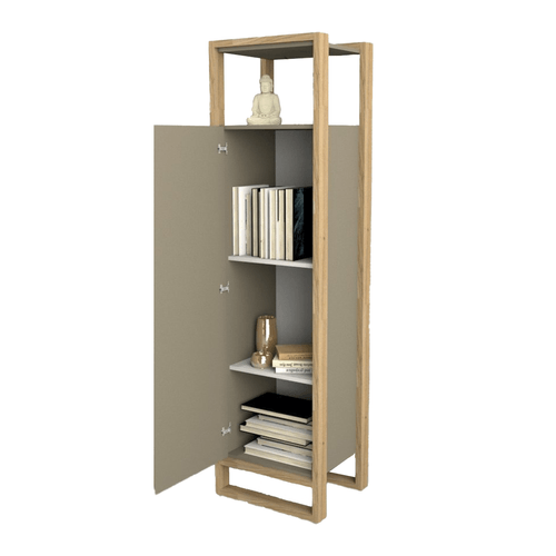 COLUMNA TABLES PUERTA ENTERA OLMO F/GRIS ART 4206