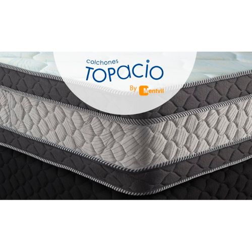 COLCHON TOPACIO ANTIGONA PLUS 1.40 x 1.90 x 30