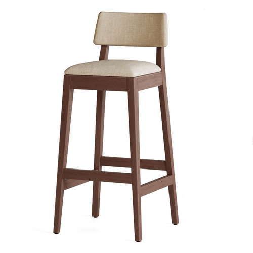 BANQUETA PERGAMINO MUEBLES LACAR CASTAÑO