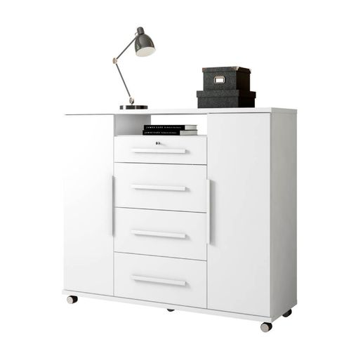 COMODA ZAPATERA ZANZINI VERSATIL BLANCO ABSOLUTO