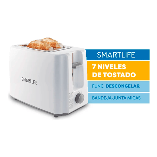 TOSTADORA SMARTLIFE SL-TO1301W BLANCO