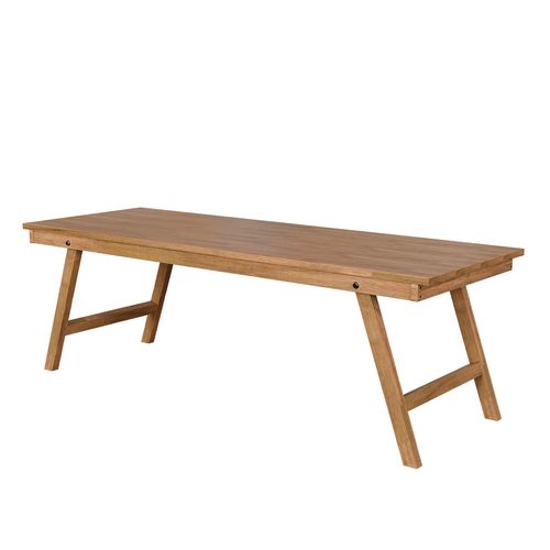 MESA CHURRASCO 2.40 + 2 BANCOS RUSTICOS MENEGHETTI