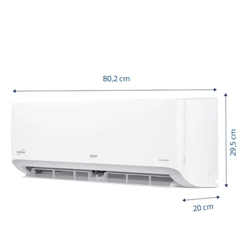 AIRE ACONDICIONADO SPLIT BGH 3500W F/C BSI35WCLW INVERTER