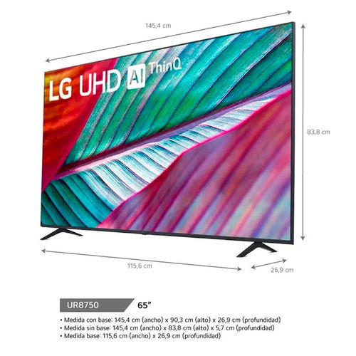 SMART TV LG 65" 65UR8750 LED UHD 4K