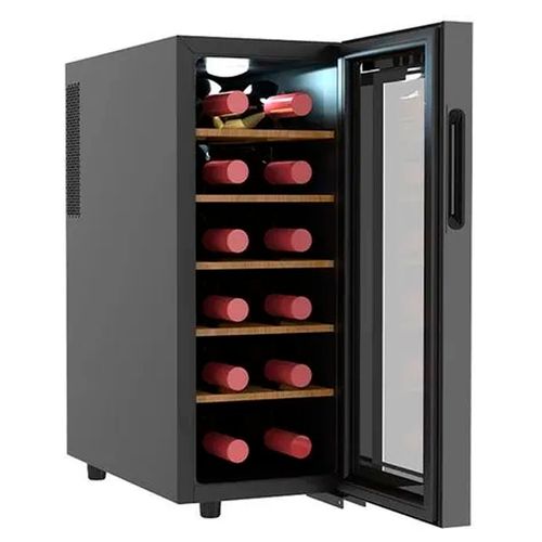 CAVA VONDOM T12 12 BOTELLAS NEGRA C/ ESTANTES