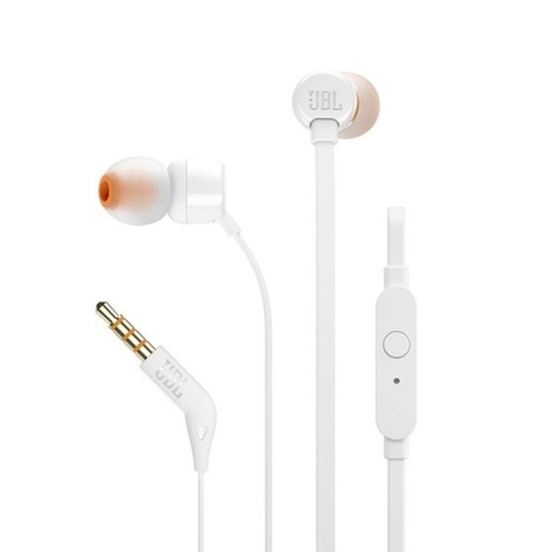 AURICULAR JBL TUNE T110 IN EAR BLANCO