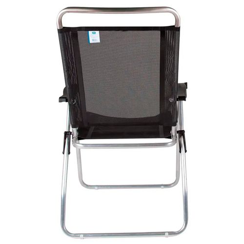 REPOSERA MOR 2166 BOREAL 4 POSICIONES ALUMINIO NEGRO