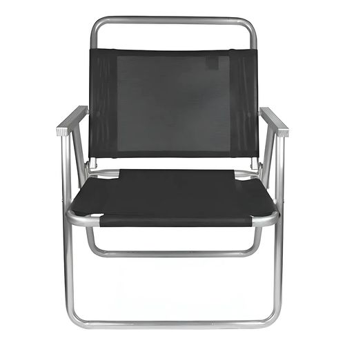 SILLA MOR OVERSIZE 2153 ALUMINIO NEGRO