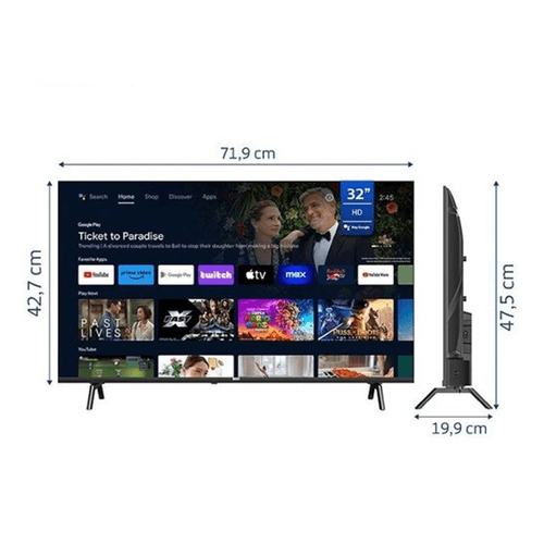 SMART TV BGH 32" LED B3225G5A HD