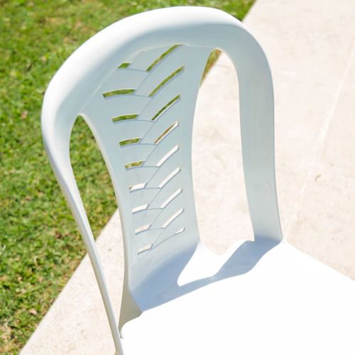 SILLA NR PLASTICA LIVING BLANCA
