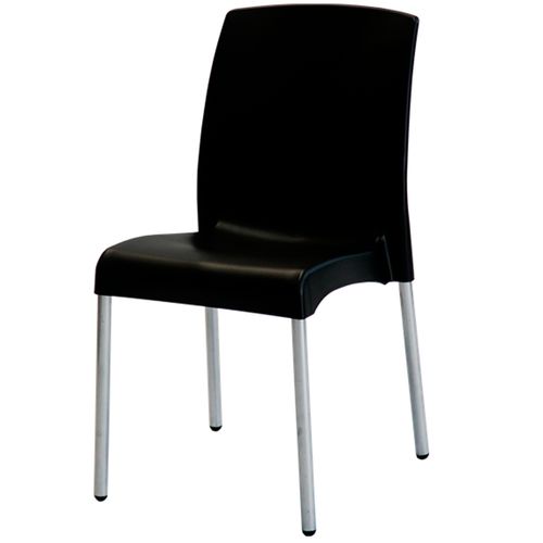 SILLA APILABLE VOSS 2000 MALLORCA NEGRA